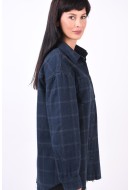 Camasa Dama Only Onlwoven Check Navy Check